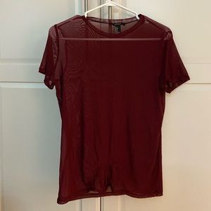 Forever 21 Mesh Top